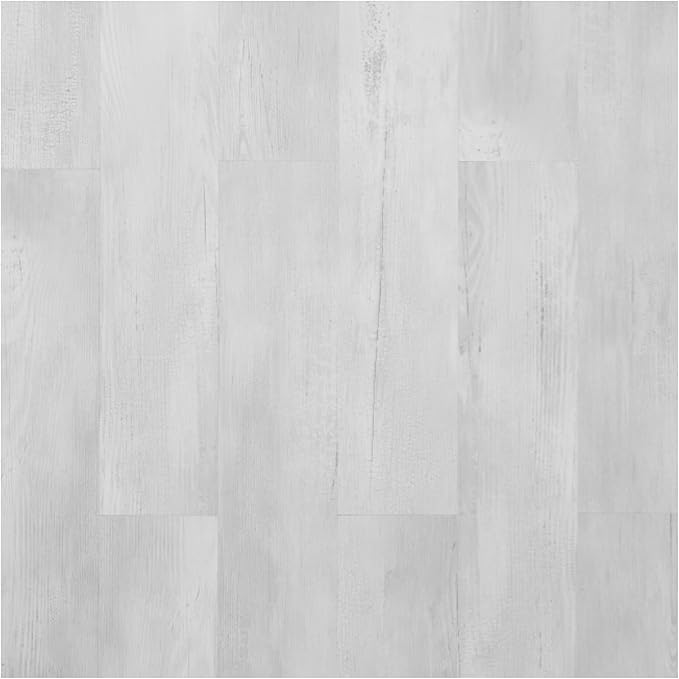 Peel and Stick Wall Panels, Easy Self Adhesive Vinyl Tiles Wall Planks, Farmhouse Wood Grain Shiplap for Kitchen Bedroom Interior WallDecor (12 pcs/18.1 Sq Ft/Box) (Classic White Oak)