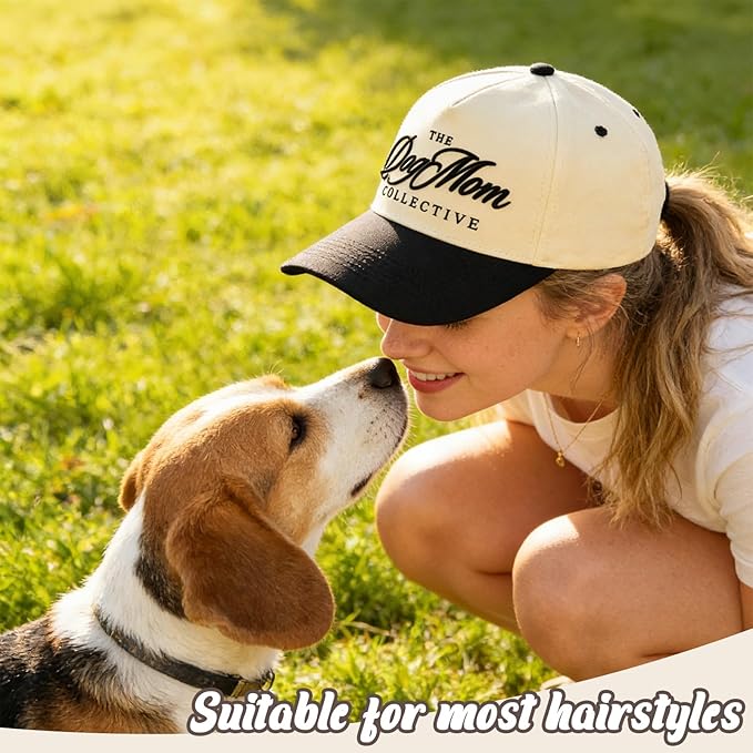 Womens Trucker Hat - with Mommin Embroidery Ponytail Fit - Mothers Day Great Gifts for Mom Wife Stepmom