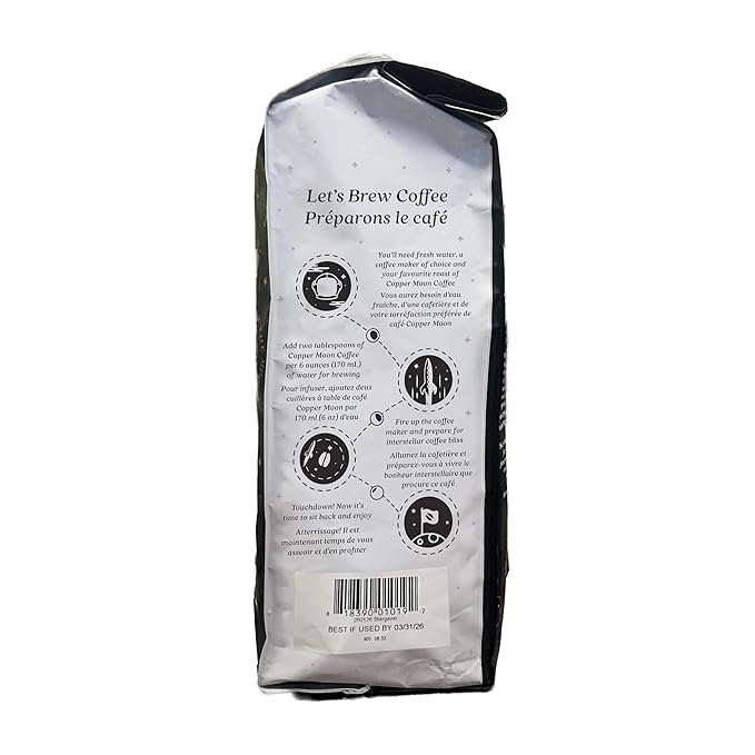 Copper Moon Light Roast Whole Bean Coffee, Guatemalan Blend, 5 Lb
