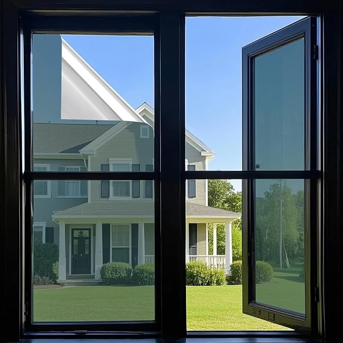 Ceramic Window Tinting Film - Superior Heat Rejection, Blocks 99% Harmful UV Rays, Enhances Privacy, Reduces Glare, Long-Lasting for Residential & Commercial Use (Sapphire Blue 29.3 Inch X 6.56 Feet)