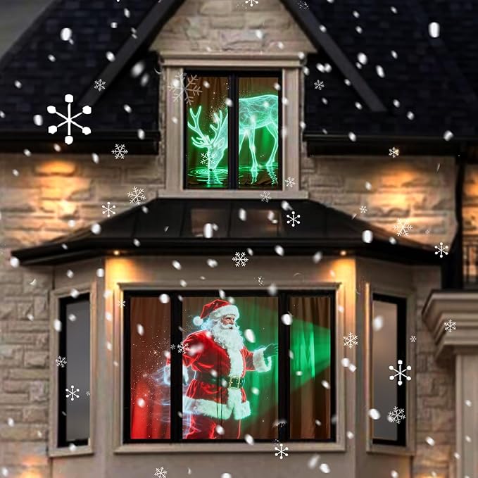 50" x 89" Holographic Rear Projection Screen, with Mounting Foldable and Portable Anti Crease Indoor Projection Double Sided Video Projector Screen, for Projecting Halloween Videos, Film Night