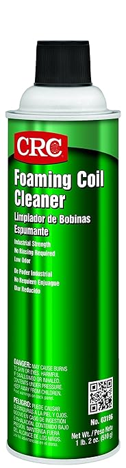 CRC Foaming Coil Cleaner, 18 Wt Oz, 03196CS (Pack of 12)