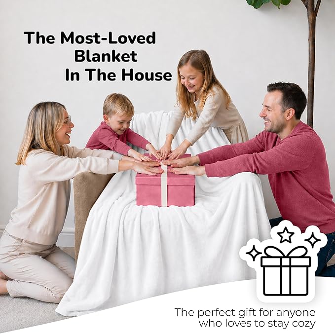 Super Blanky Wearable Blankets for Women, Adult Wearable Blanket Men, Mother's Day Gifts for Her, Wife Birthday Gift Ideas