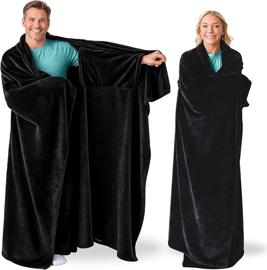 Super Blanky Wearable Blankets for Women, Adult Wearable Blanket Men, Mother's Day Gifts for Her, Wife Birthday Gift Ideas