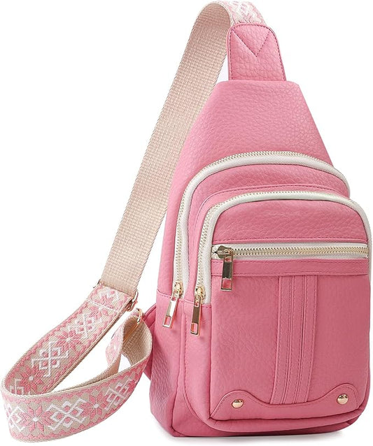 Mothers Day Gifts for Mom Her Teen Girls Sister Coworker Crossbody Bags Gifts for Women Cool Birthday Gift for Family Small Crossbody Sling Bag Fanny Pack Chest Travel Purse Christmas Gift Ideas