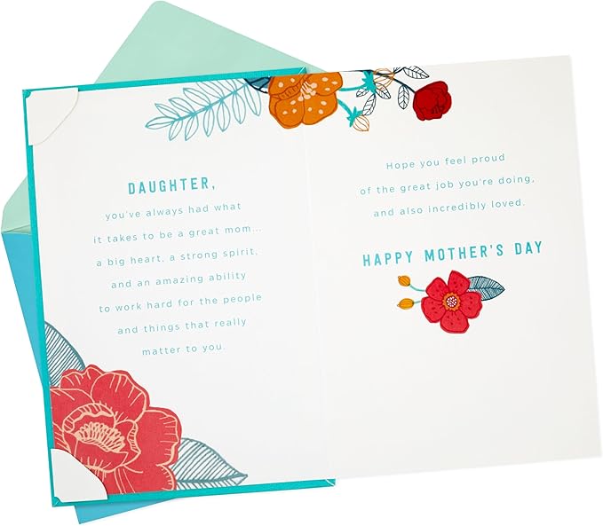 Hallmark Mothers Day Card for Daughter (Great Daughters Become Great Mothers)