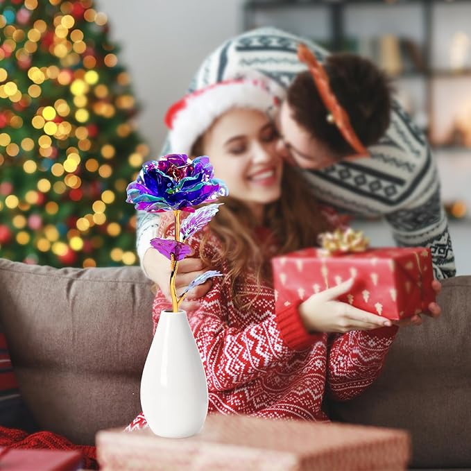 Tmacker Gifts for Mom from Daughter Son Husband, Mothers Day Mom Gifts for Daughter Wife Grandma Her Sister, Artificial Rose Flowers on Mothers Day Christmas Valentine Birthday Anniversary