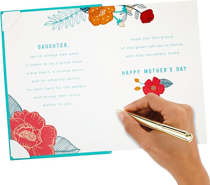 Hallmark Mothers Day Card for Daughter (Great Daughters Become Great Mothers)