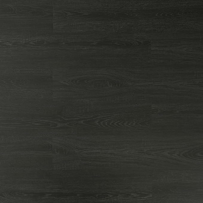 Peel and Stick Wall Panels, Easy Self Adhesive Vinyl Tiles Wall Planks, Farmhouse Wood Grain Shiplap for Kitchen Bedroom Interior WallDecor (12 pcs/18.1 Sq Ft/Box) (Black Walnut)