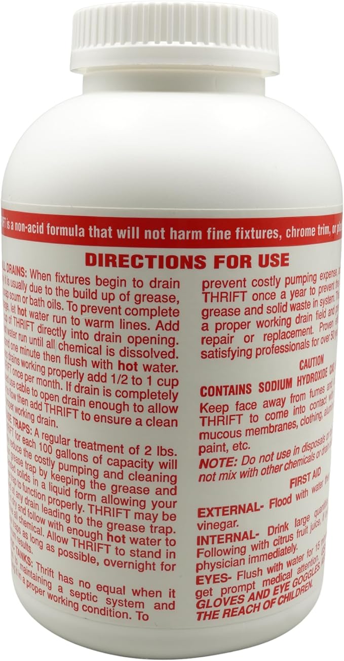 Thrift MARKETING GIDDS-TY-0400879 Drain Cleaner 2 lb (3-(Pack))