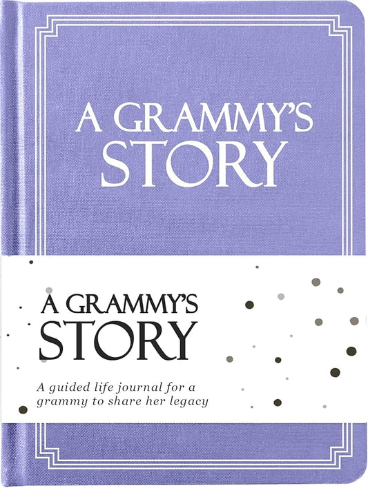 Grammy's Life Story Journal (Hardcover): A Meaningful Keepsake for Grammy to Share Her Journey & Memories, Book Includes 250+ Prompt Questions, Sentimental Gift for Mother's Day, Birthday, Christmas