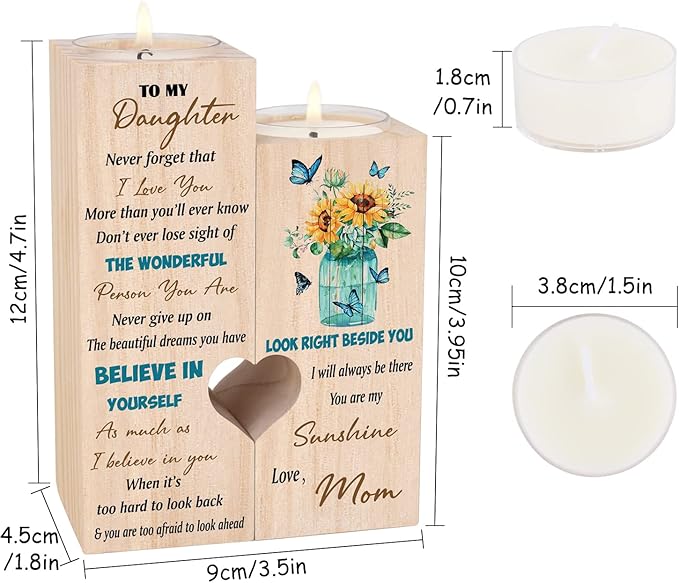 Daughter Gifts from Mom - Unique Christmas Birthday Gifts, Grown Daughter Gift Ideas for Mother's Day, Graduation, Thanksgiving