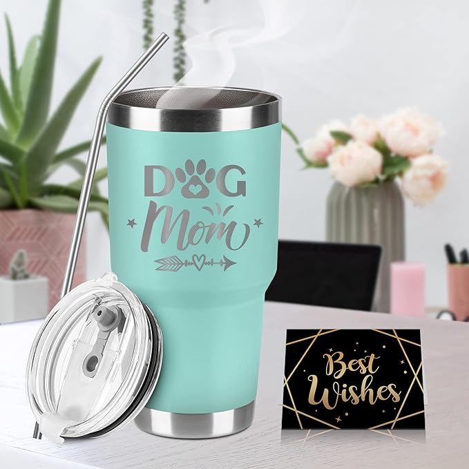 Hexagram Dog Mom Gifts for Mothers Day|, Dog Mom Dog Lovers Gifts for Women, 20oz Tumbler, Mothers Day Present, Friendship Gift for Women