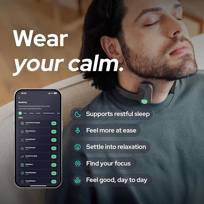 Pulsetto Lite (V1) Wellness Wearable – Relaxation & Daily Wellness Support Device