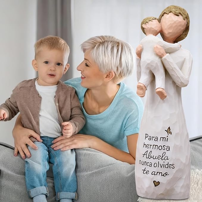 Abuela Gifts, Abuelita Gifts, Regalos para Abuela, Regalo de Navidad para Mujer, Sculpted Hand-Painted Figurine