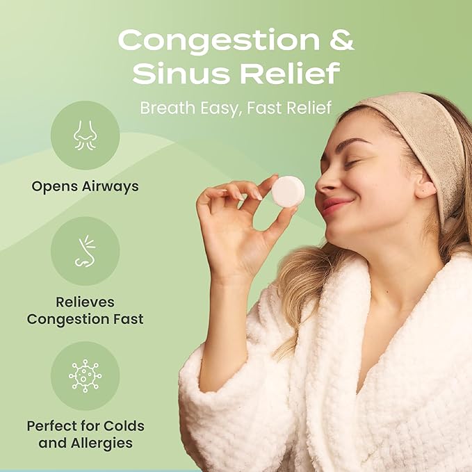 Body Restore Shower Steamers Aromatherapy 15 Pack – Mothers Day Gifts for Mom, Birthday Gifts for Women and Men, Relaxation Stress Relief Self Care – Premium Tea Tree Essential Oil Tablets