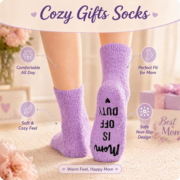 HAPPYPOP Mothers Day Socks - Sisters Aunt Gifts, Gifts for Sister Daughter Mother in Law