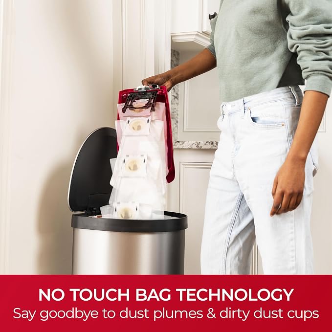Kenmore BU4020 Intuition Bagged Upright Vacuum Lift-Up Carpet Cleaner 2-Motor Power Suction with HEPA Filter, Pet Handi-Mate, 3-in-1 Combination Tool