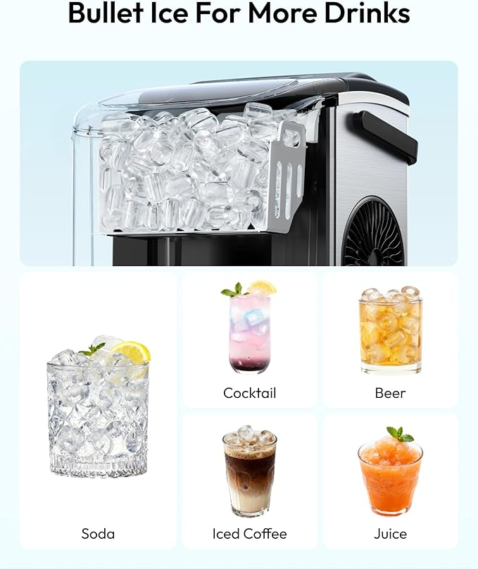 EUHOMY Ice Maker Machine
