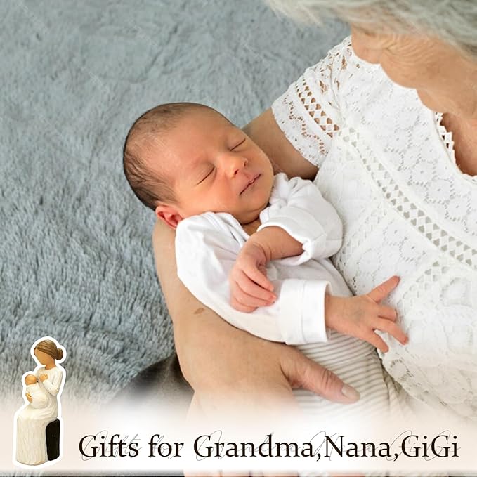 New Grandma Gifts – First Time Grandma Gifts for Birthday Gift Christmas Mothers Day from Grandkids Grandmas Figurines Statue,Family Home Decor for Nana Mimi Present
