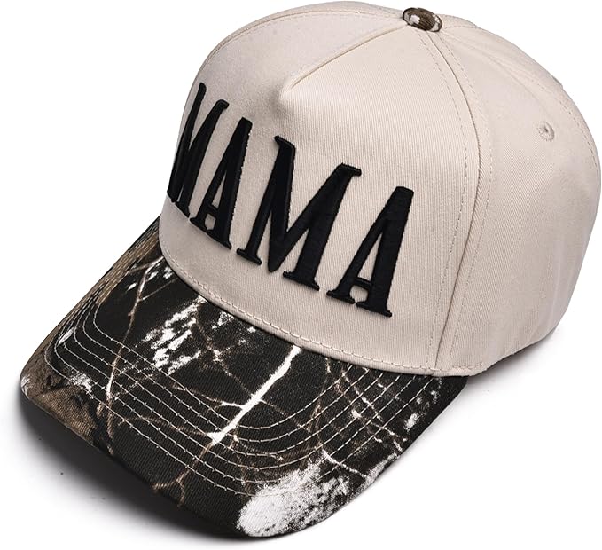 Womens Trucker Hat - with Mommin Embroidery Ponytail Fit - Mothers Day Great Gifts for Mom Wife Stepmom