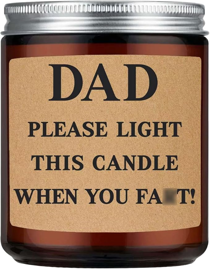 Fathers Day Dad Gifts from Daughter Son,Christmas Birthday Gifts for Step Dads Father in Law Him Bonus Daddy,Gift for Men Papa Grandpa Uncle Stepdad lavende Scented Candles
