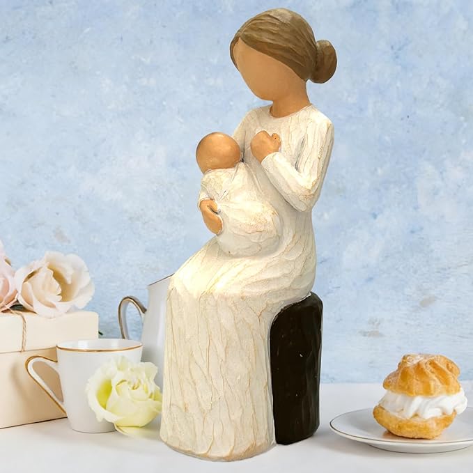 New Grandma Gifts – First Time Grandma Gifts for Birthday Gift Christmas Mothers Day from Grandkids Grandmas Figurines Statue,Family Home Decor for Nana Mimi Present