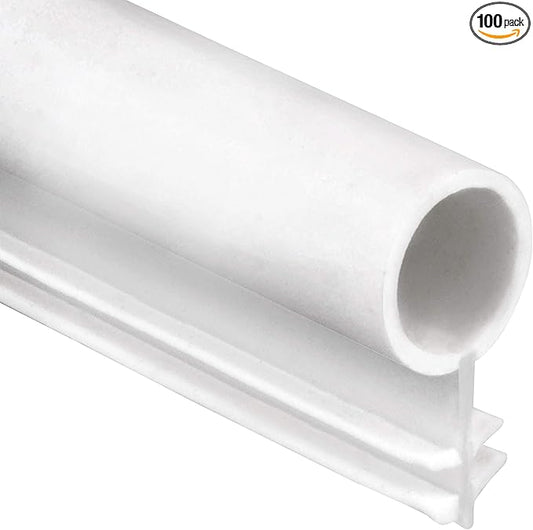 Window Weatherstrip Seal 1/4" Bulb Bubble Kerf Mount 4 Colors & 6 Length Options