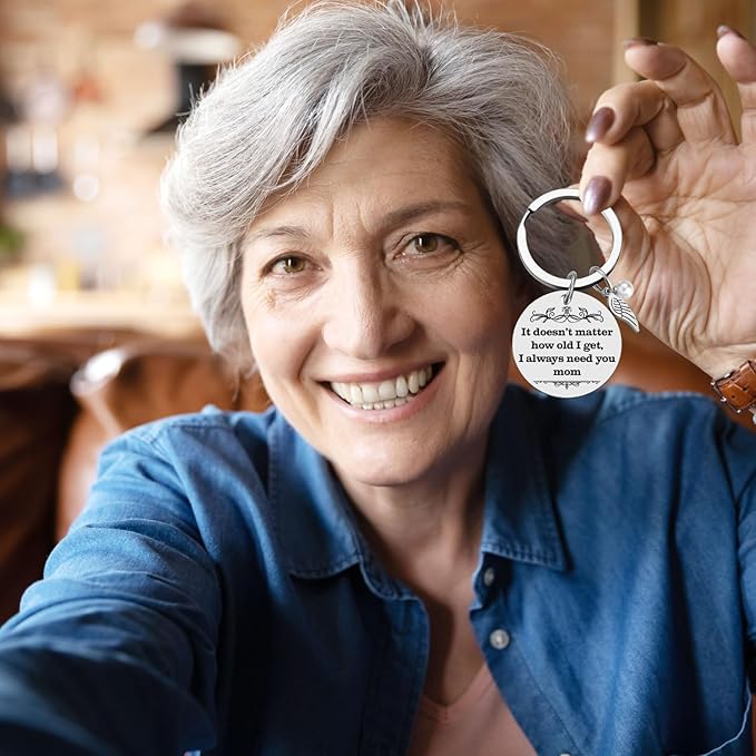 Mothers Day Gifts for Mom - Mothers Day Gifts for Mom from Daughter Son, Mother Mama Birthday Gift, Regalos para el Día de Las Madres, Regalos para Mamá, Novelty Women Accessories Keychains