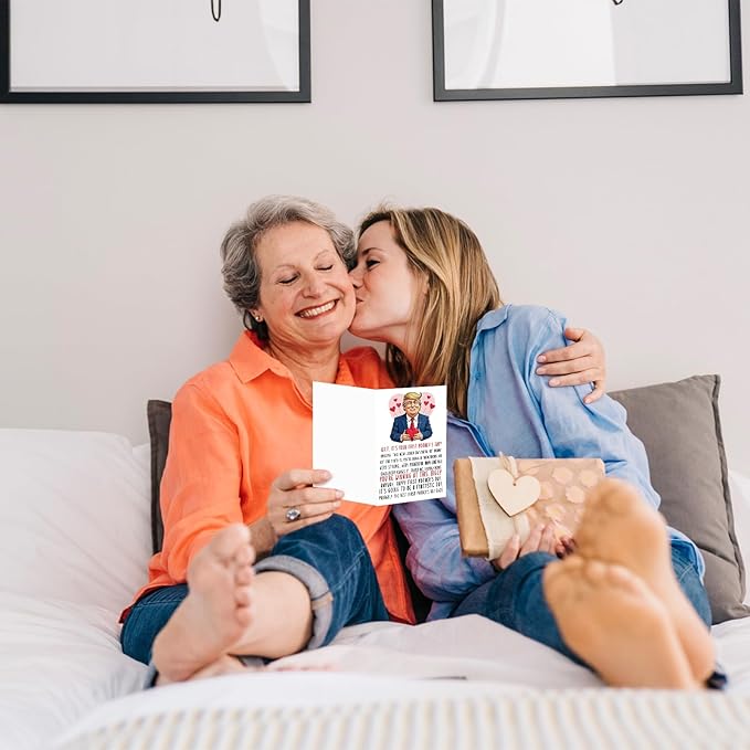 Funny First Mothers Day Gifts for New Mom, Happy 1st Mother's Day Card for Wife from Husband, Unique Mom to be Mothers Day Card Gift for Women