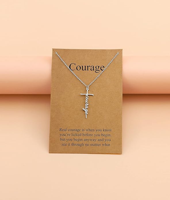 Lcherry Faith Cross Pendant Necklace for Women Religious Christian Jewelry Mother's Day Gifts for Women