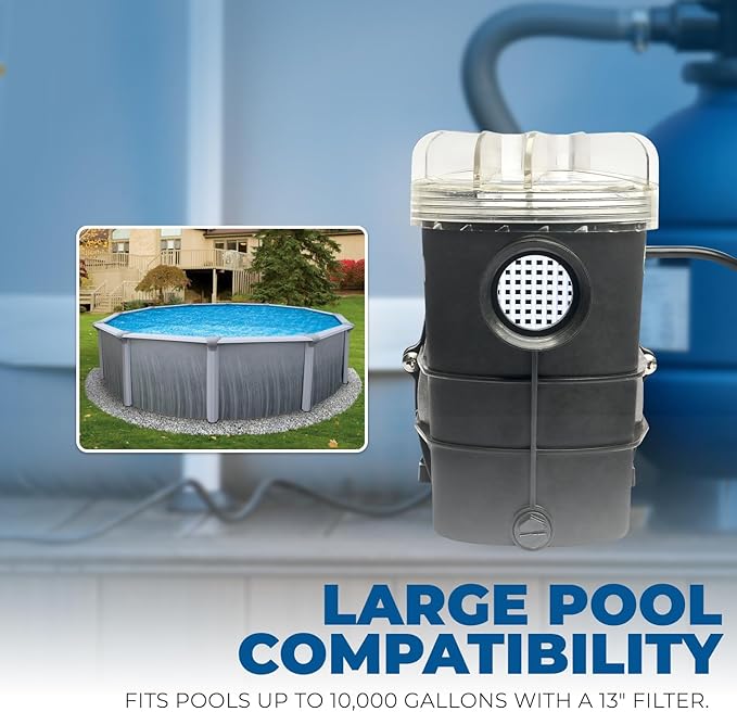 XtremepowerUS 3/4HP Self-Priming Above Ground Pool Pump 2400 GPH
