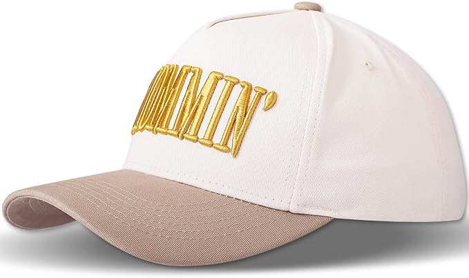 Womens Trucker Hat - with Mommin Embroidery Ponytail Fit - Mothers Day Great Gifts for Mom Wife Stepmom