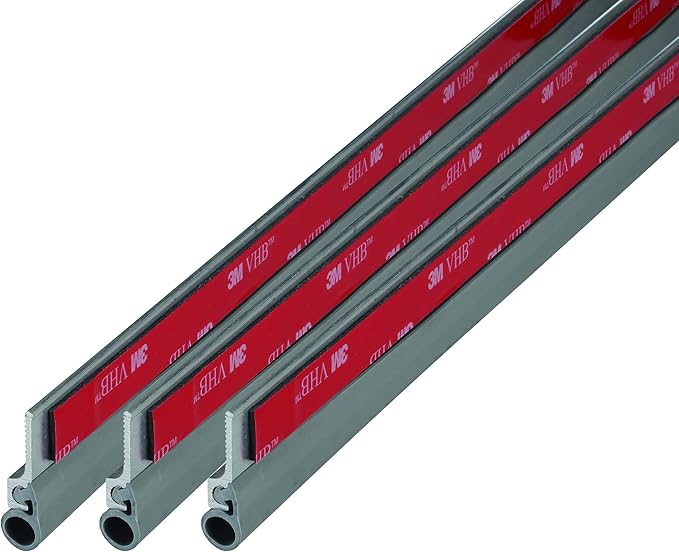 M-D Building Products 43303 Silver Aluminum and Vinyl Cinch® Self-Adhesive Top and Sides Door Seal Kit