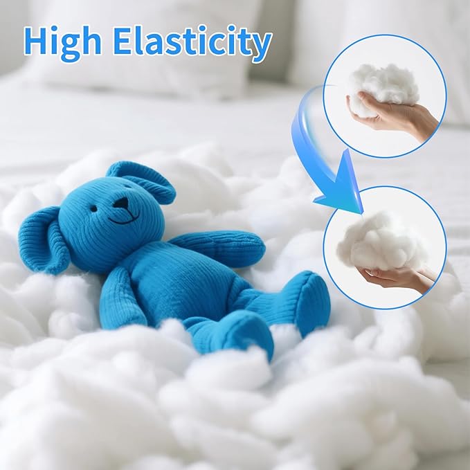 Daylendar Polyester Fiberfill Stuffing 650g/23oz - Ultra-Soft & Fluffy Premium Polyfill Stuffing for Stuffed Animals,Crochet Stuffing, DIY Crafts - High Resilience Recyclable