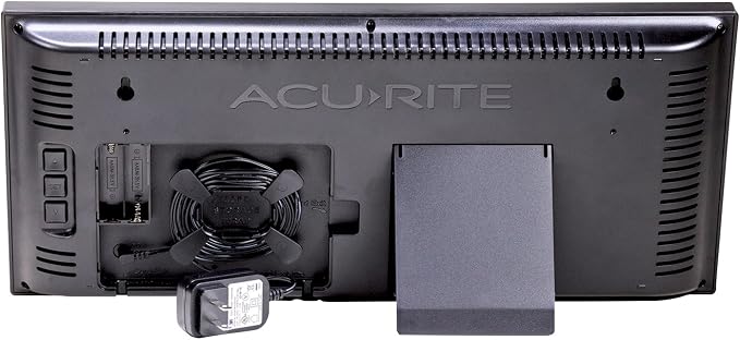 AcuRite Digital Clock, 18-Inch / Blue