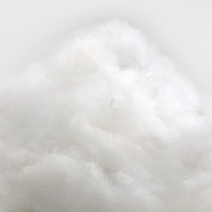 Fairfield The Original Poly-Fil, Premium Polyester Fiber Fill, Soft Pillow Stuffing, Stuffing for Stuffed Animals, Toys, Cloud Decorations, and More, Machine-Washable Poly-Fil Fiber Fill, 5 lb Box