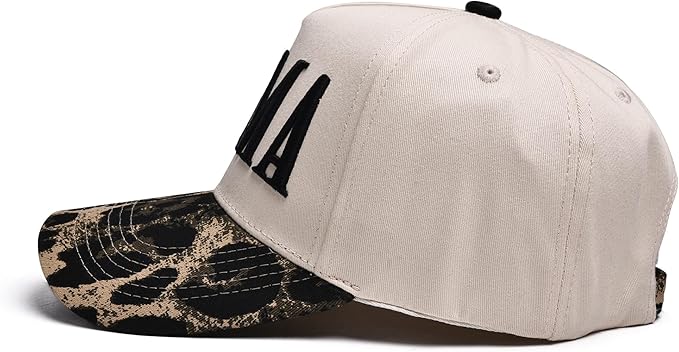 Womens Trucker Hat - with Mommin Embroidery Ponytail Fit - Mothers Day Great Gifts for Mom Wife Stepmom