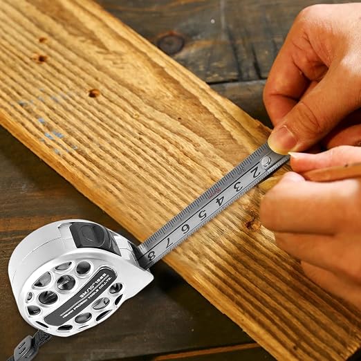 4 Pack Tape Measure 10 Feet/3 Meters, Small Tape Measure Retractable Metric Stainless Steel Measuring Tape Waterproof & Rustproof for Engineer Contractors