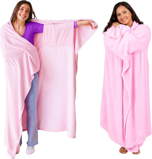 Super Blanky Wearable Blankets for Women, Adult Wearable Blanket Men, Mother's Day Gifts for Her, Wife Birthday Gift Ideas