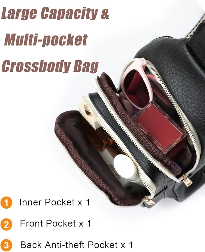 Mothers Day Gifts for Mom Wife Crossbody Bags for Women Gifts for Mom from Daughter Son Husband Anniversy Birthday Family Mother in Law Small Gift Sling Bag Fanny Travel Pack Christmas Gift Ideas