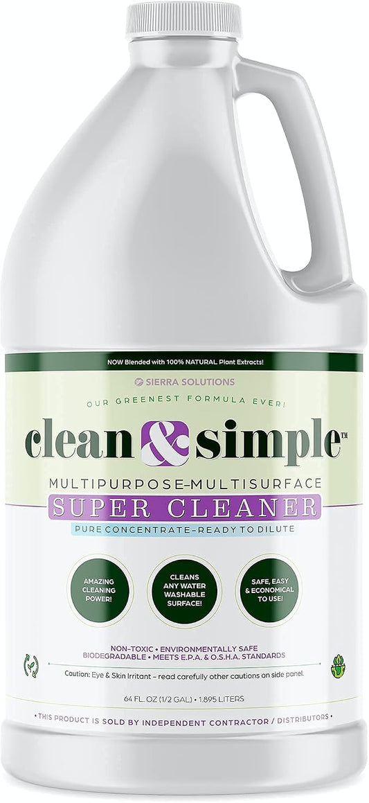 All-Purpose | Household Cleaner | clean & simple™ SUPER CLEANER concentrate
