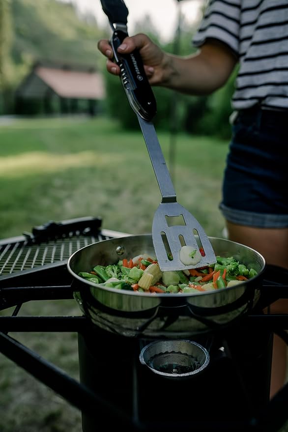 Stansport Stainless Steel Camping Cookware Set – Durable Nesting Mess Kit for Backpacking, Hiking & Outdoor Cooking – Compact Portable Pot & Pan with Carry Bag – Multiple Sizes for Family to Solo Use