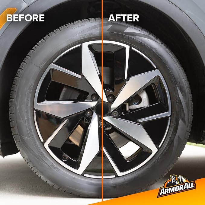 Armor All Tire Foam, Tire Cleaner Spray for Cars, Trucks, Motorcycles, 20 Oz Each, 1.25 Pound (Pack of 1)