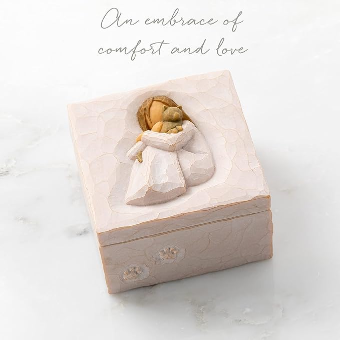 Willow Tree Comfort, sculpted hand-painted Keepsake Box