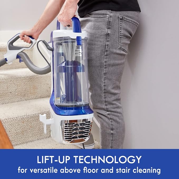 Kenmore DU5080 Bagless Upright Vacuum Lift Cleaner 2-Motor Power Suction with HEPA Filter, 3-in-1 Combination Tool, Pet Handi-Mate for Carpet, Hard Floor, 2 Liters, Navy | 2-Motor Power Suction, HEPA Filter, 3-in-1 Combination Tool, Pet Handi-Mate, For...