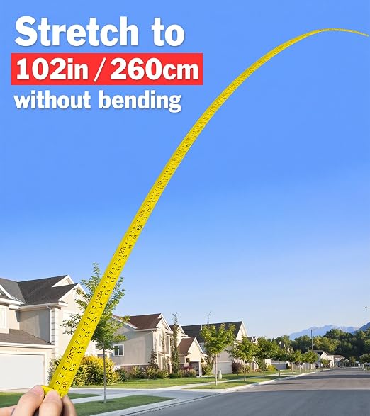 Tape Measure 25 ft, 20 Pack Bulk Easy Read Measuring Tape Retractable, Measurement Tape 25 FT by 1 in