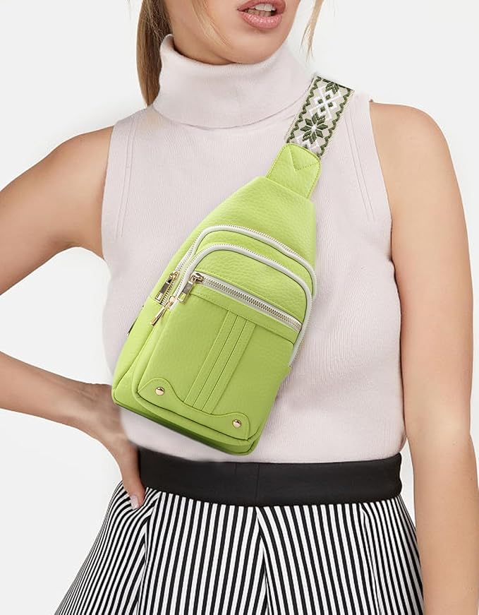 Mothers Day Gifts for Mom Her Teen Girls Girlfriend Crossbody Bags Gifts for Women Birthday Personalized Gift for Family Small Crossbody Sling Bag Fanny Pack Chest Travel Purse Christmas Gift Idea