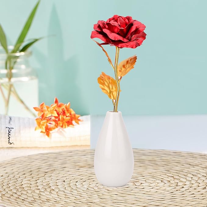 Tmacker Gifts for Mom Wife Grandma Stepmom Mothers Day from Daughter Son, Mothers Day Mom Gifts Artificial Rose Flowers on Christmas Valentine Birthday Anniversary