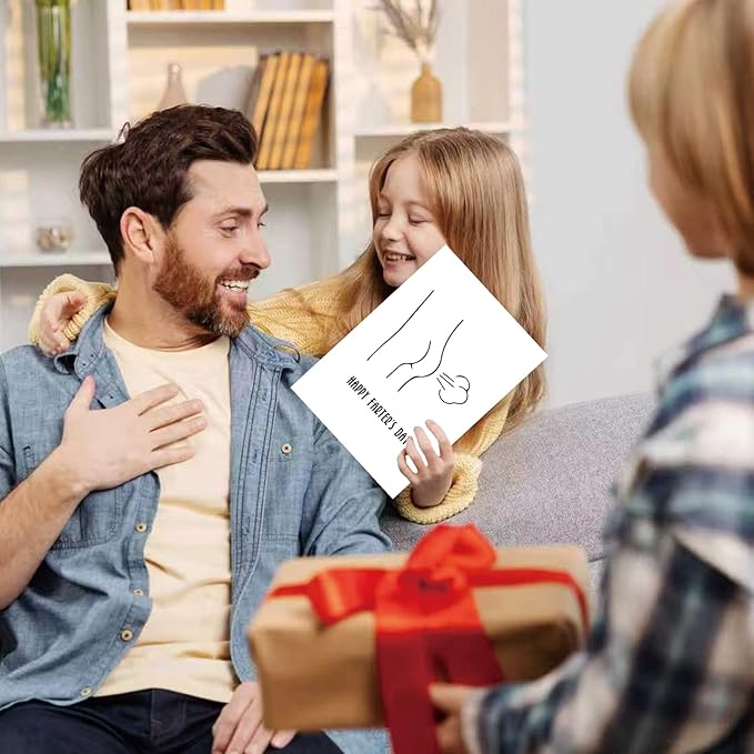 Father's Day Card for Dad, Fathers Day Card Gifts from Daughter Son, Funny Dad Gifts for Daddy